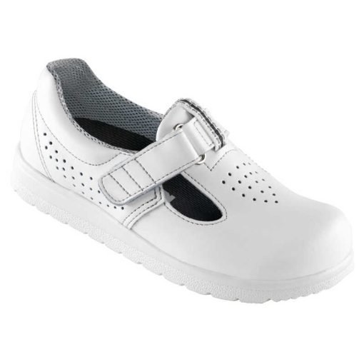 Euro-Dan CLASSIC Sikkerhedssko med velcro og perforering